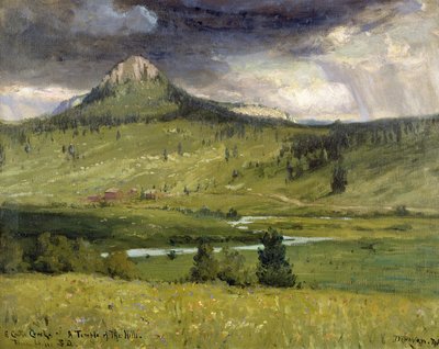 South Castle Creek, Tepeler Tapınağı, Black Hills, Güney Dakota by Franklin De Haven