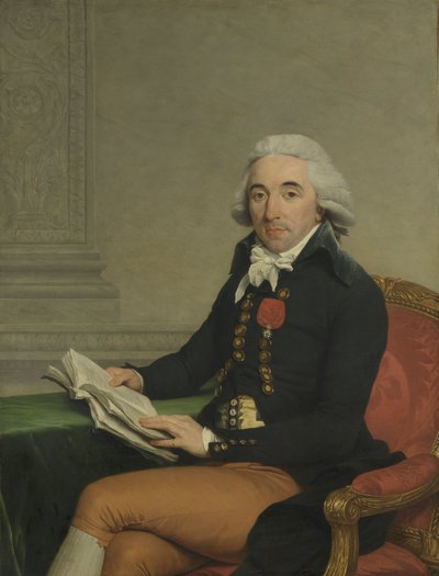 Bir Adamın Portresi Bir adamın portresi, muhtemelen Mösyö Baillon by François André Vincent