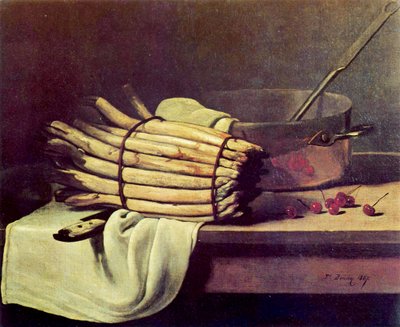 Almanca: Kuşkonmazlı natürmort by François Bonvin