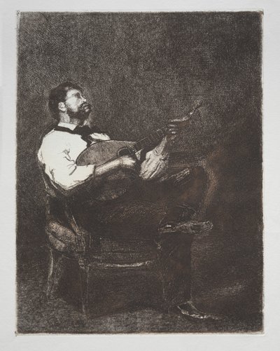 Gitarist by François Bonvin