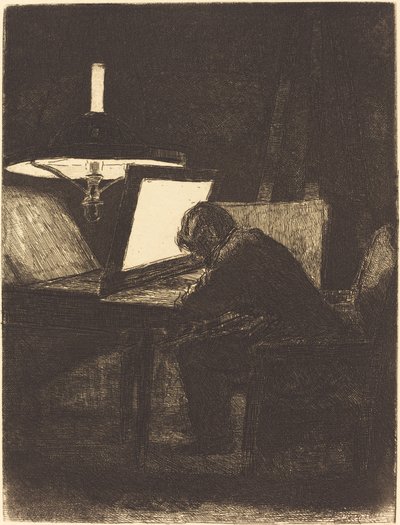 Baskıcı (Oymacı) by François Bonvin