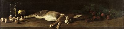 Tavşanlı Natürmort, 1863 by François Bonvin