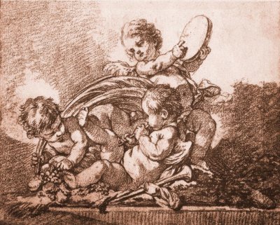 sonbahar alegori by François Boucher