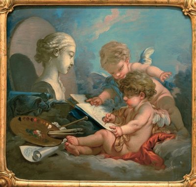 Resim Alegorisi by François Boucher
