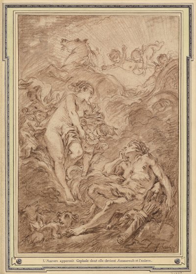 Aurora ve Cephalus by François Boucher