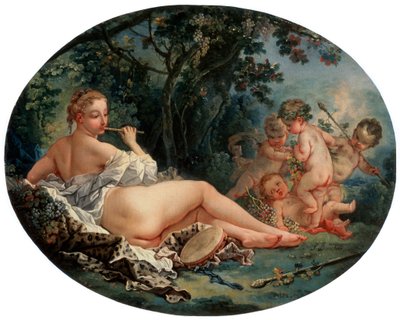Bacchante Kamış Çalarken, 18. yüzyıl by François Boucher