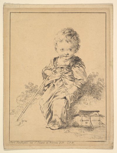 Çocuk Holding Personeli, 18. yüzyıl. by François Boucher