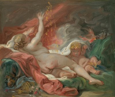 Danaë (çalışma). 1760 civarında by François Boucher