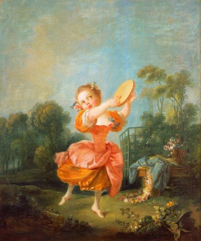 küçük dansçı by François Boucher