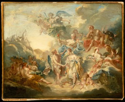 F.Boucher, Cupid ve Psyche