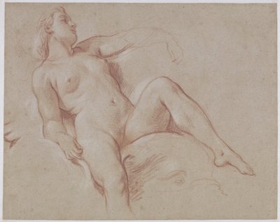 Yunusun Üzerinde Çıplak Kadın by François Boucher