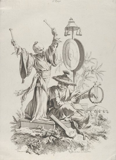 İşitme, 1720-70. by François Boucher
