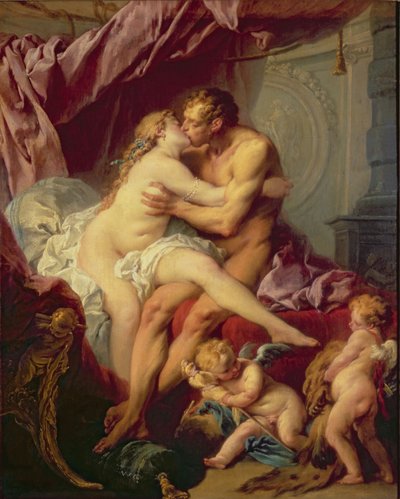 Herkül ve Omphale by François Boucher