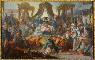 Çin İmparatoru Seyirci by François Boucher