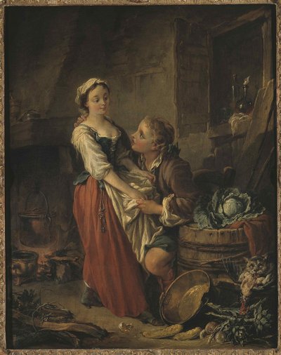 Güzel Aşçı, 1735. by François Boucher