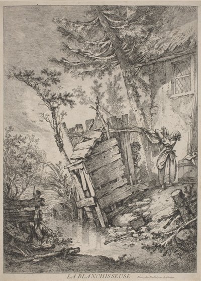 çamaşırcı by François Boucher