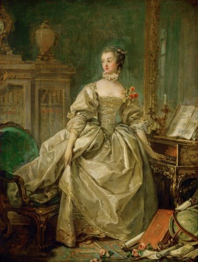 Markiz de Pompadour by François Boucher