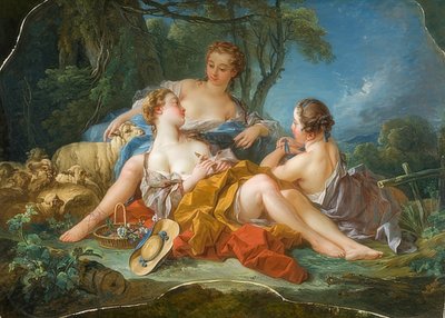Pastoral Güvenler. 1745 by François Boucher