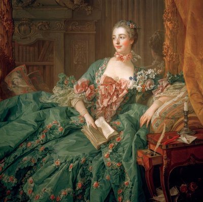 Madam de Pompadour by François Boucher