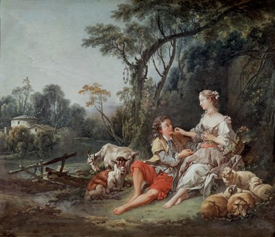 Üzüm düşünüyor mu?, 1747 by François Boucher