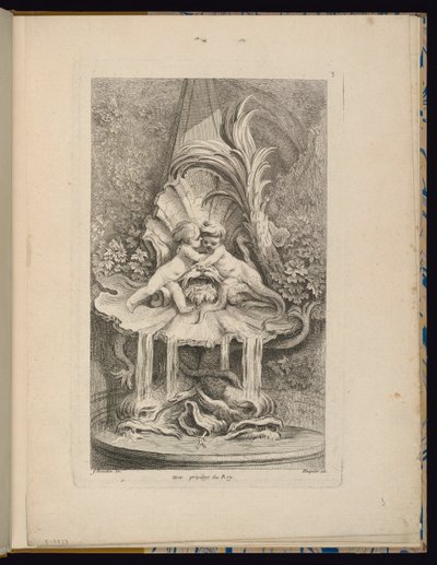Plaka 3, Receuil de Fontaines (Çeşmeler Koleksiyonu) by François Boucher