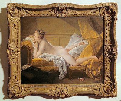 Uzanmış Çıplak (Miss Omurphy) by François Boucher