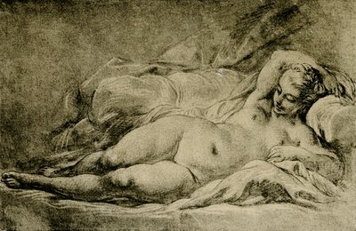 uzanmış Venüs by François Boucher
