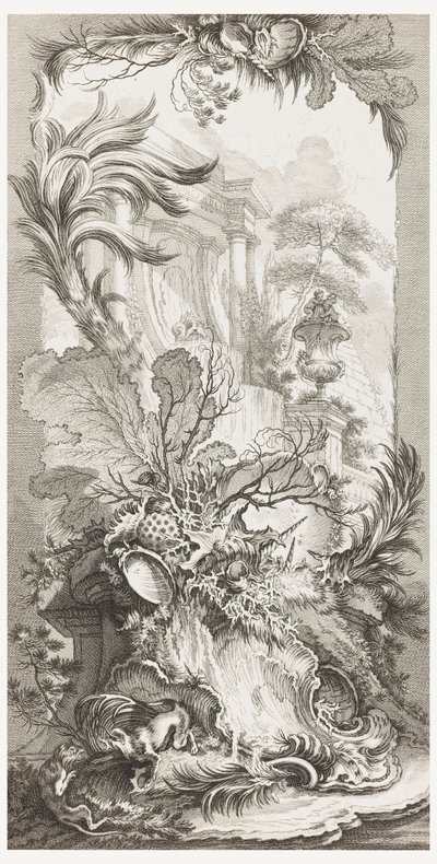 Rocaille (rokoko tasarımı), Ekranlar için yeni parçalarda (Ekranlar için yeni konseptler) by François Boucher