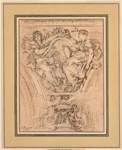 Spandrel Dekorasyonu: XV. Louis