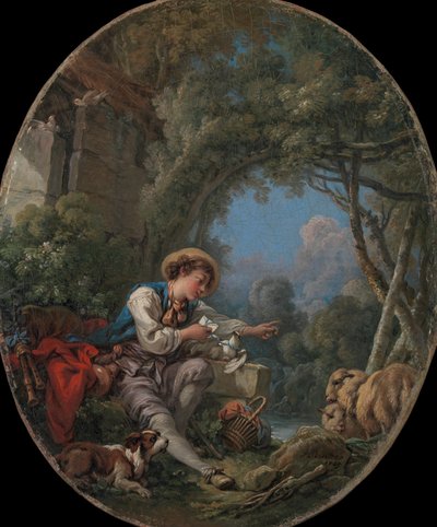Elçinin Gönderisi, 1765. by François Boucher