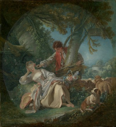 Kesintili Uyku, 1750 by François Boucher