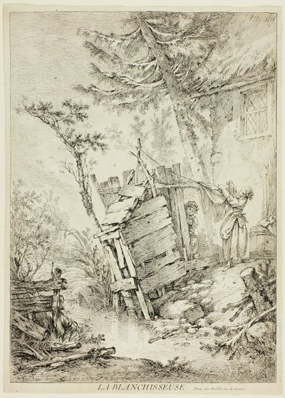 çamaşırcı by François Boucher
