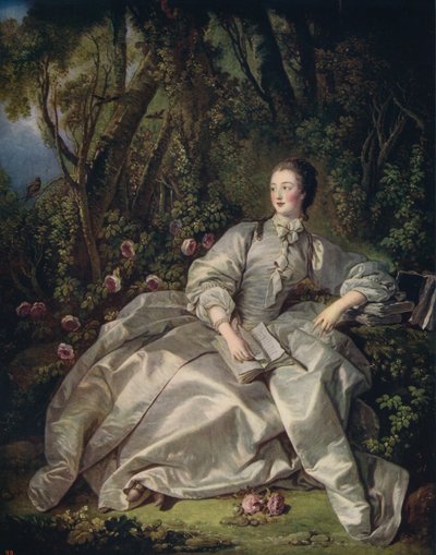 Marki De Pompadour, 1758, c1915 by François Boucher