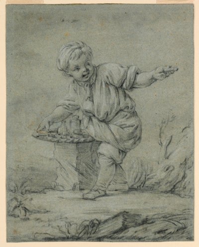 Genç Satıcı by François Boucher