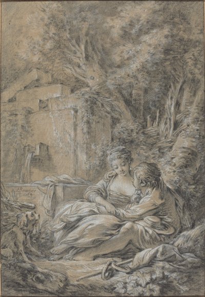 Yüz yüze by François Boucher