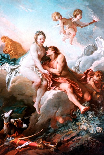 Venüs ve Mars, c1725-1770 by François Boucher