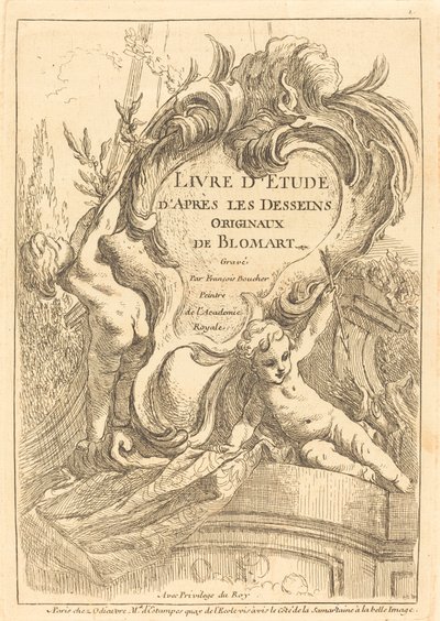 Baş sayfa by François Boucher after Abraham Bloemaert