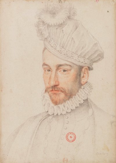 Fransa Kralı IX. Charles3 by François Clouet