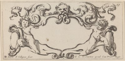kartuş by François Collignon after Stefano Della Bella