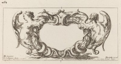 kartuş by François Collignon after Stefano Della Bella