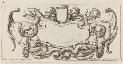 kartuş by François Collignon after Stefano Della Bella