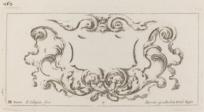 kartuş by François Collignon after Stefano Della Bella
