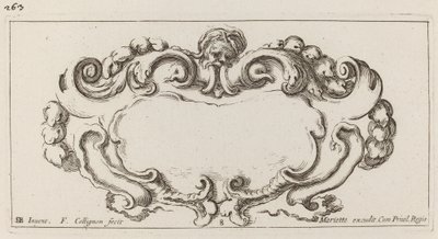 kartuş by François Collignon after Stefano Della Bella