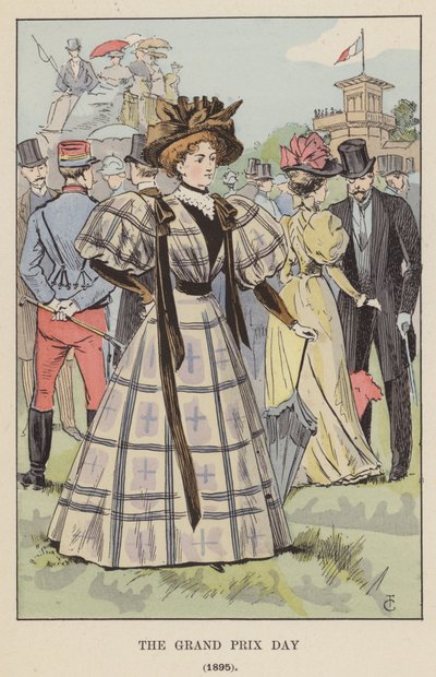Grand Prix Günü, 1895 by François Courboin