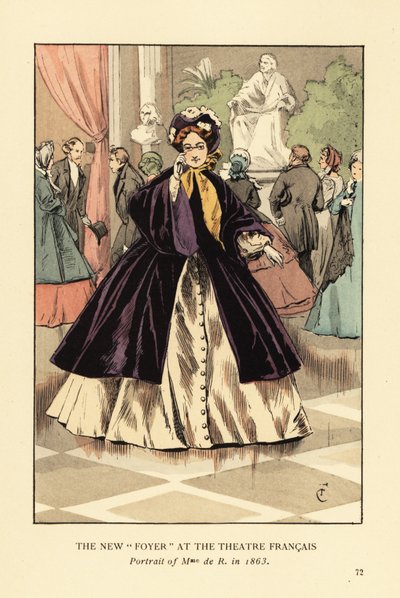 Theatre Francais'deki yeni fuaye by François Courboin