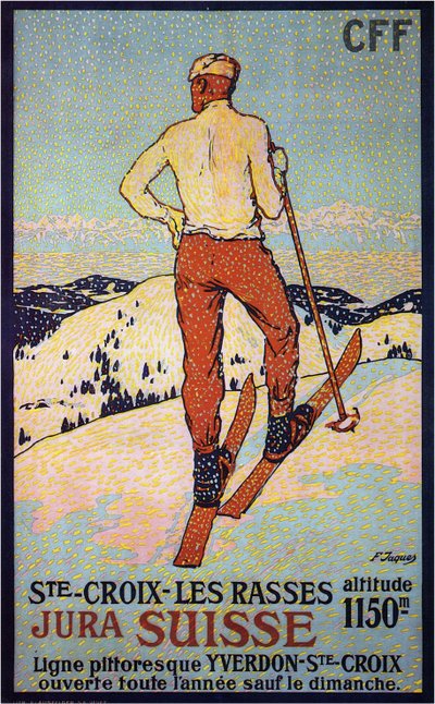 Les Rasses, Sainte-Croix, 1921 by François Jacques