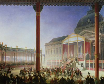 Champ de Mai Meclisi, 1 Haziran 1815 by François Joseph Heim