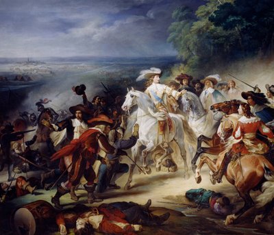 Rocroy Savaşı, 19 Mayıs 1643, 1834 by François Joseph Heim