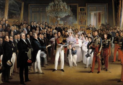 1830 Devrimi: “” Temsilciler Meclisi, Orleans Dükü I. Louis Philippe