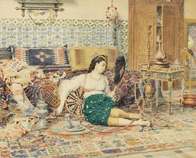 güzel oryantal by François Marie Firmin Girard